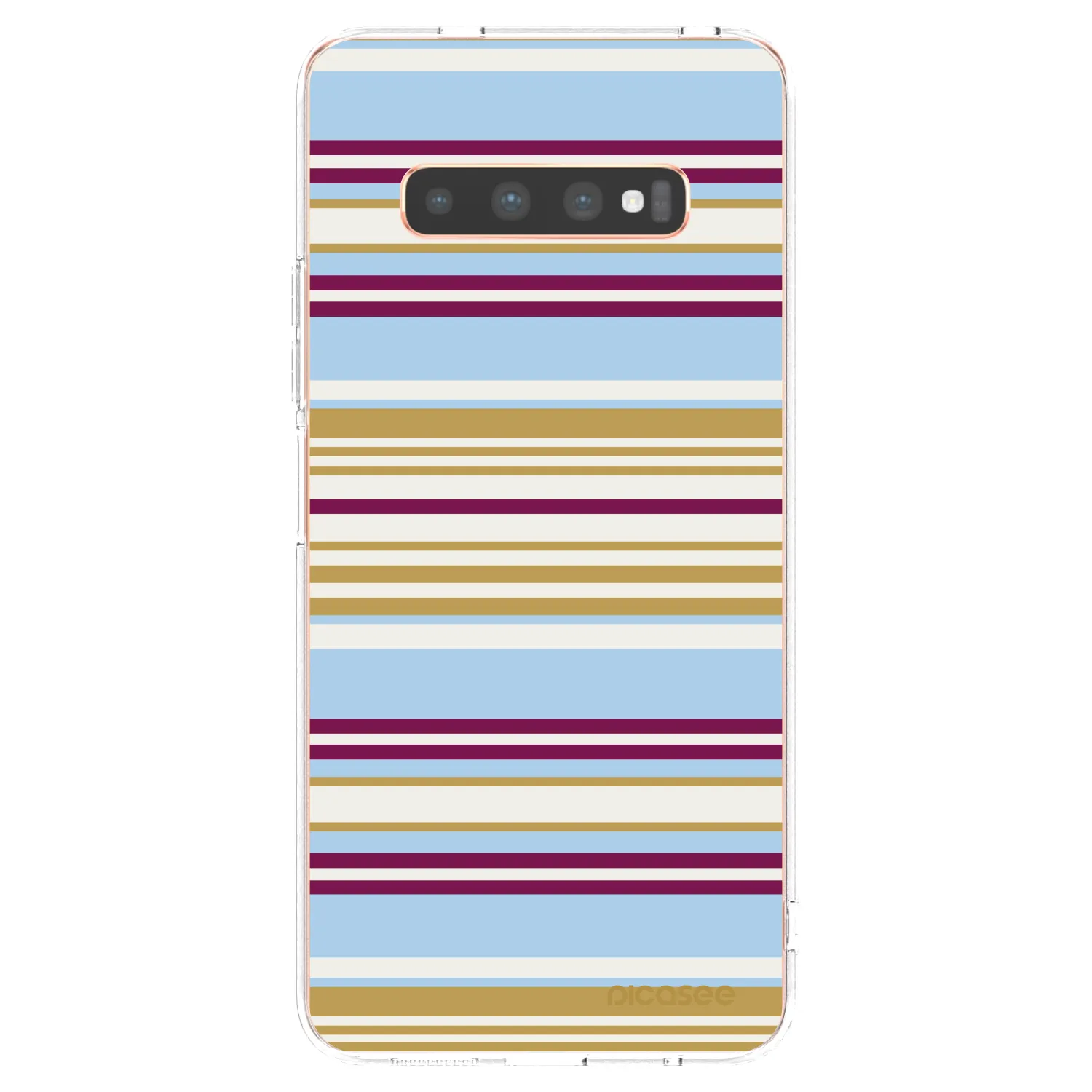 Picasee silikonska prozirna maskica za Samsung Galaxy S10 Plus G975 - Souvenir