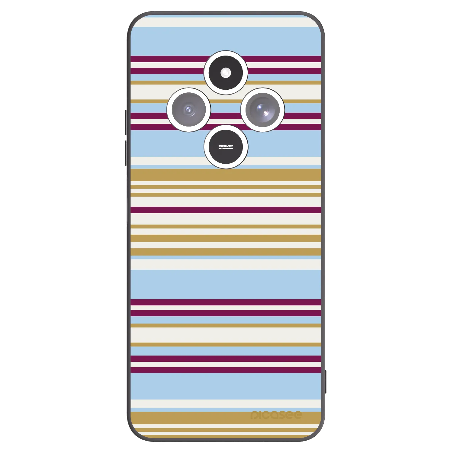 Picasee crna silikonska maskica za Xiaomi Redmi 14C - Souvenir