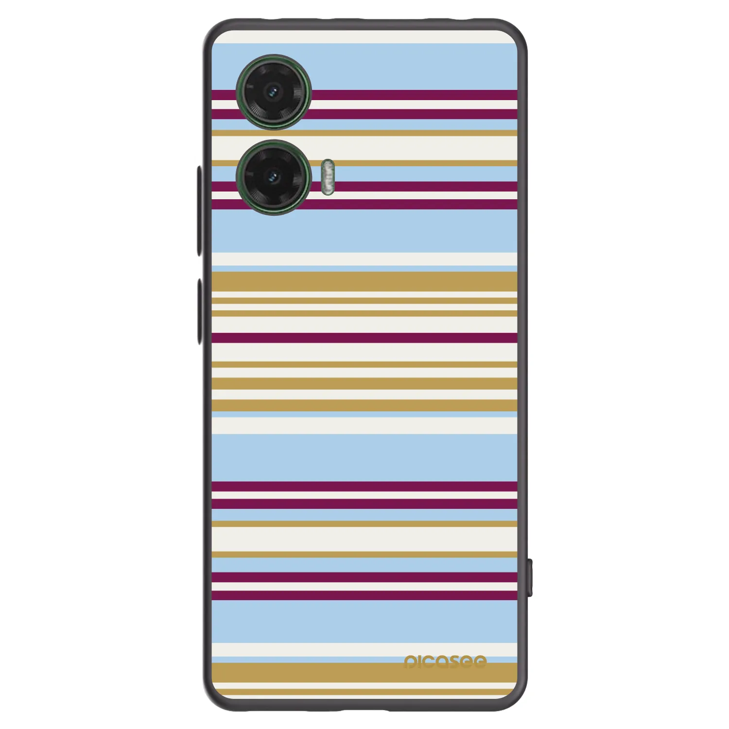 Picasee crna silikonska maskica za Motorola Moto G35 5G - Souvenir