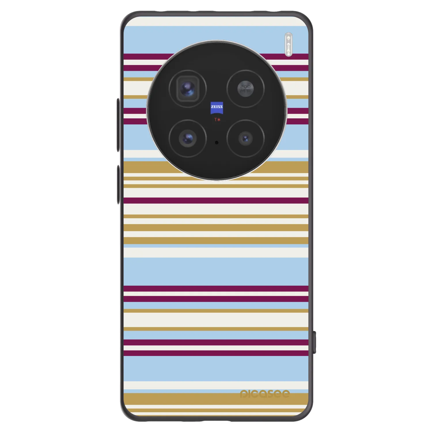 Picasee crna silikonska maskica za Vivo X200 Pro - Souvenir