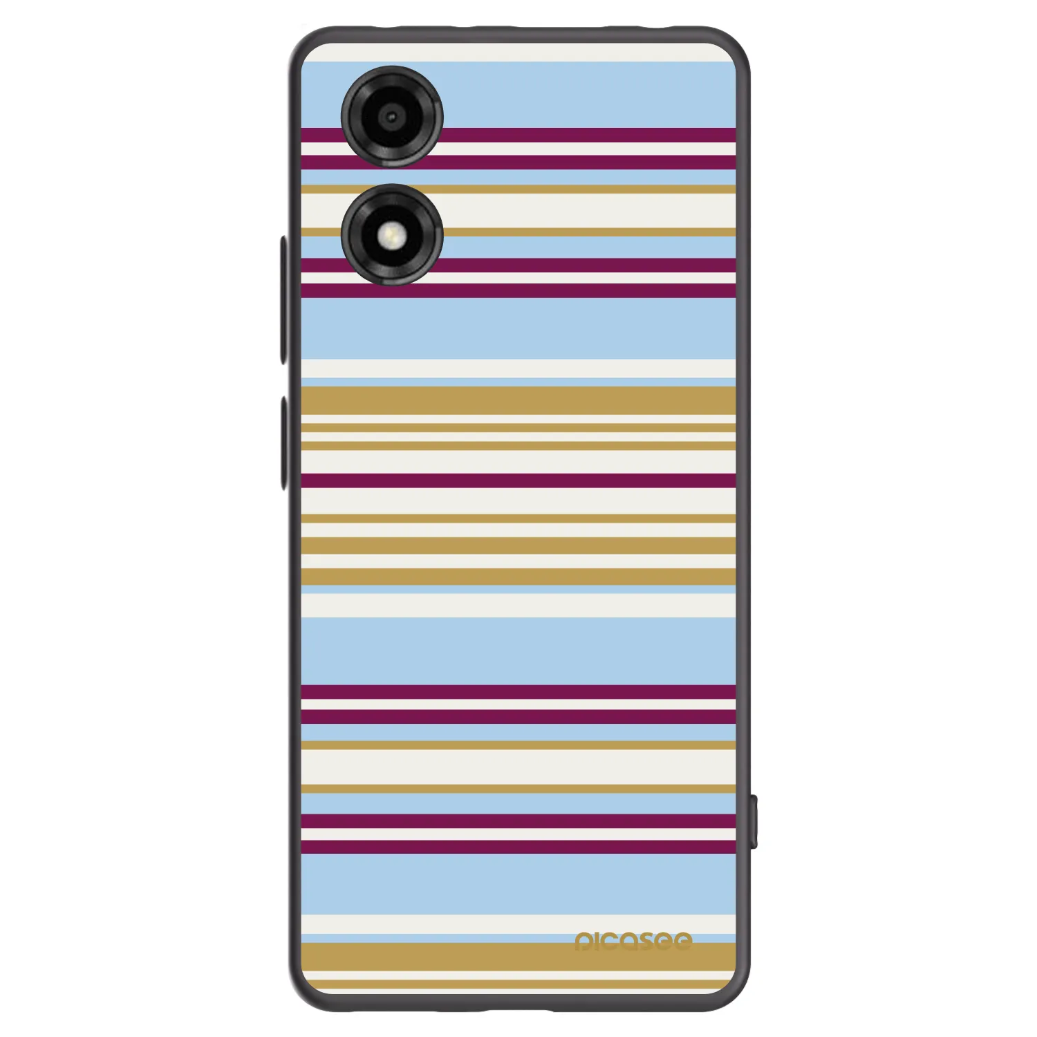 Picasee crna silikonska maskica za Motorola Moto E14 - Souvenir