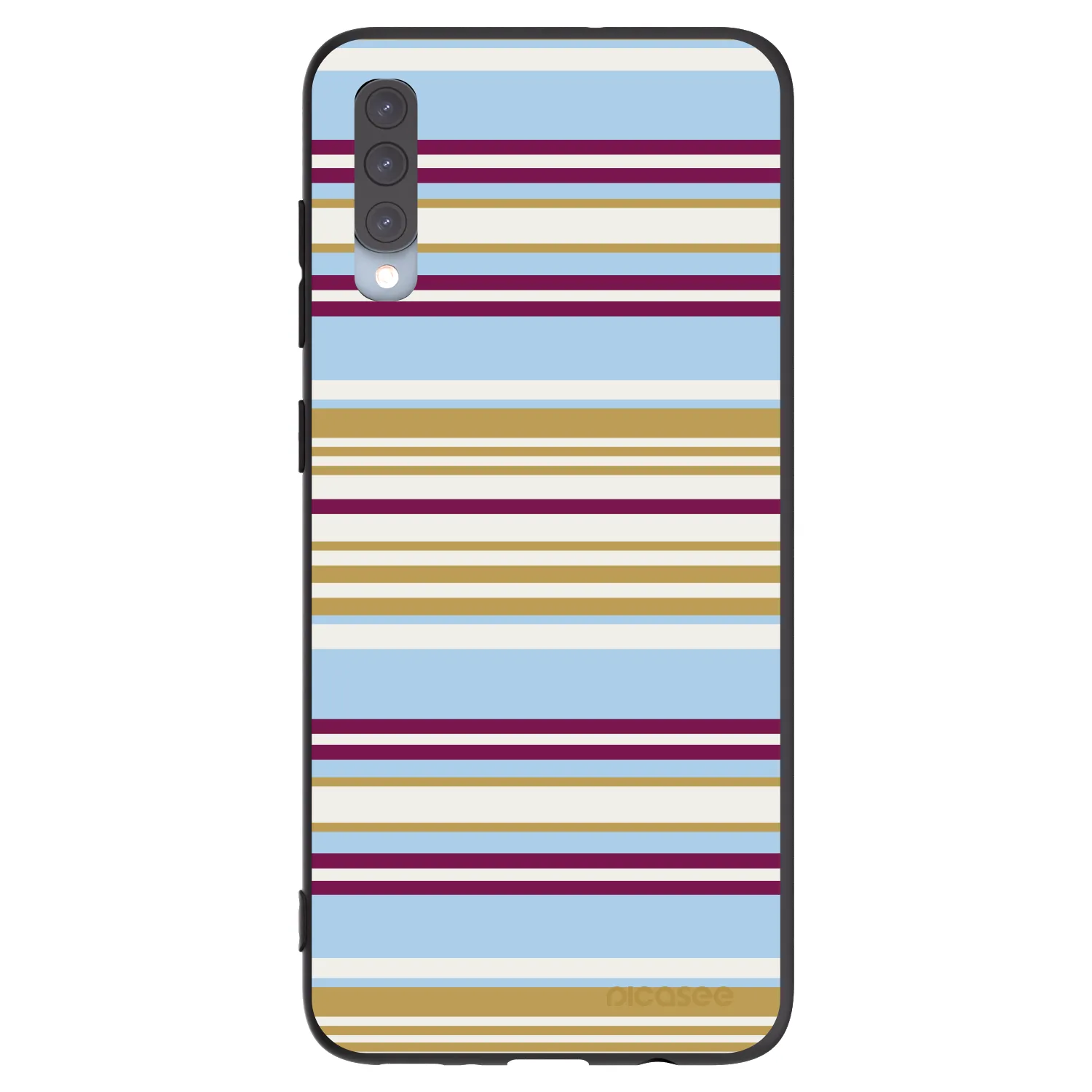 Picasee crna silikonska maskica za Samsung Galaxy A70 A705F - Souvenir