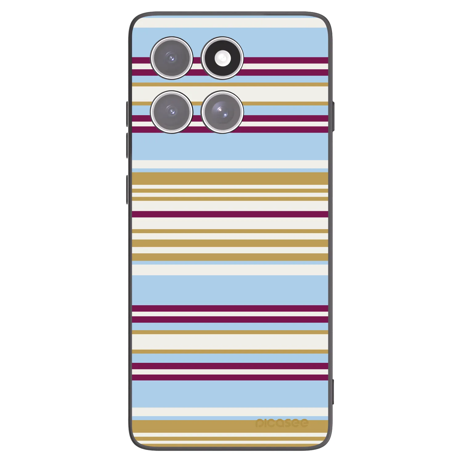 Picasee crna silikonska maskica za Motorola Edge 60 Pro - Souvenir