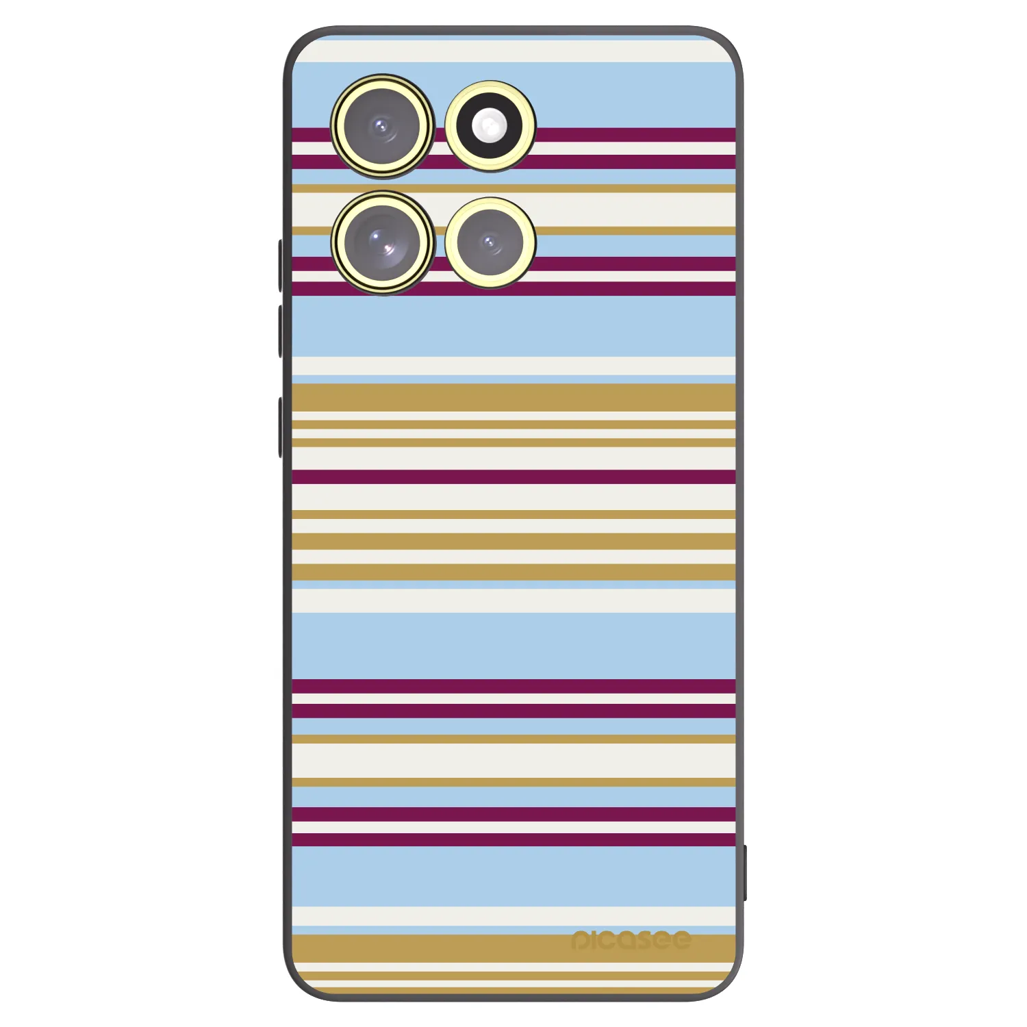 Picasee crna silikonska maskica za Motorola Moto G86 5G - Souvenir
