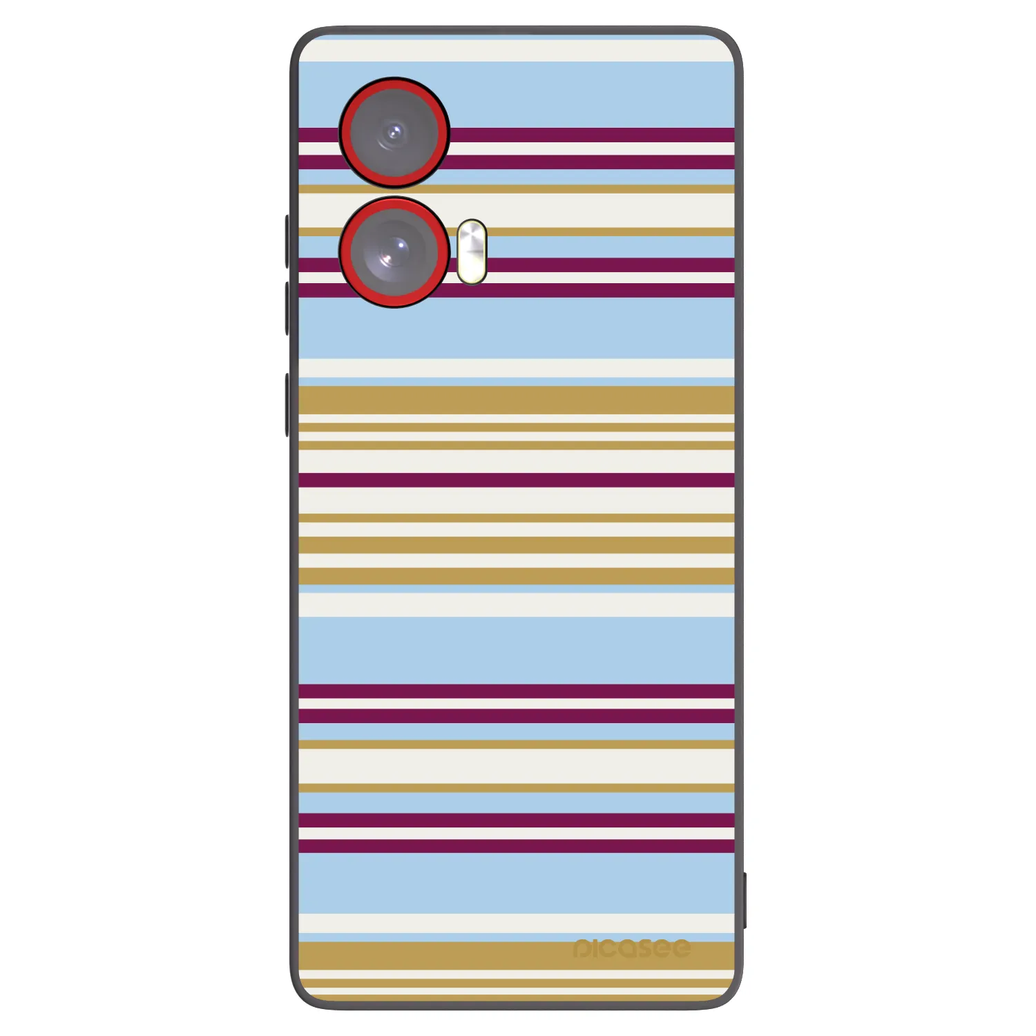 Crna silikonska maskica za Motorola Edge 50 Fusion - Souvenir