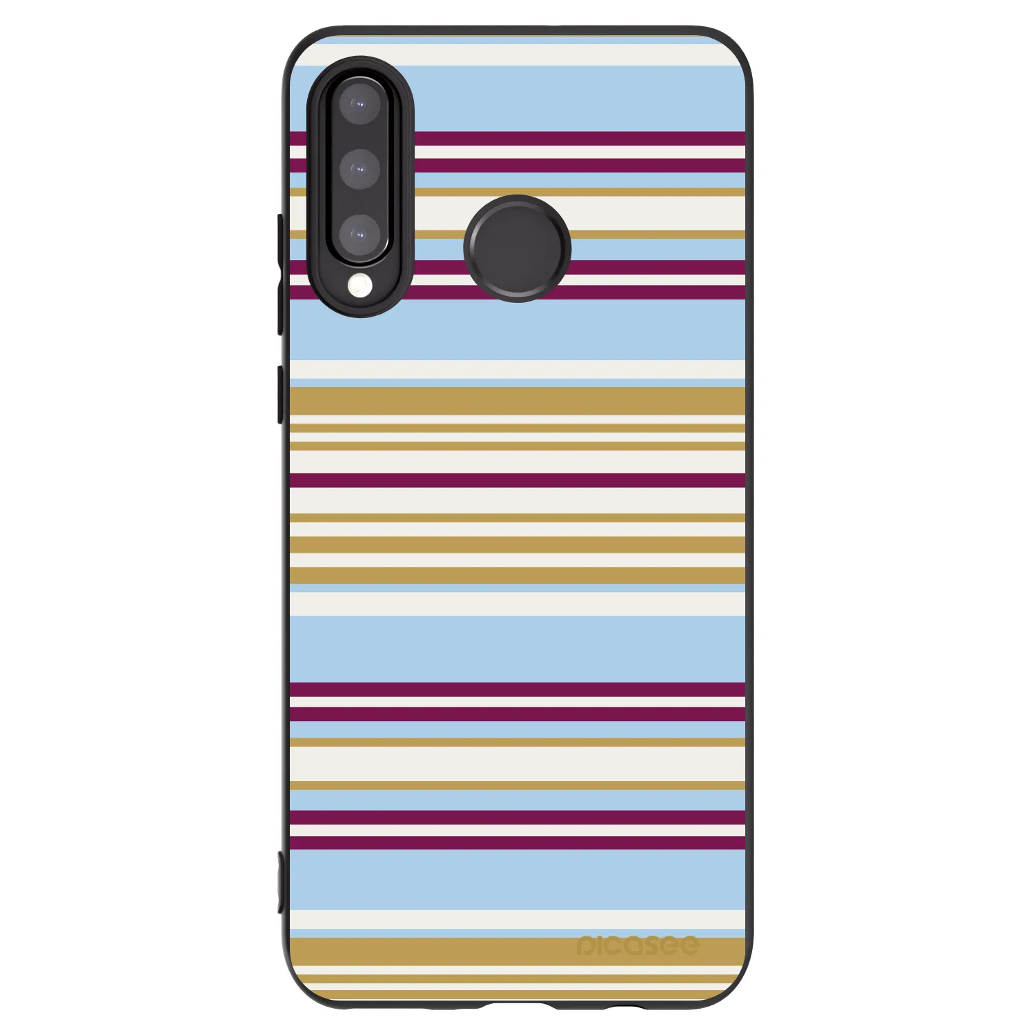 Picasee crna silikonska maskica za Huawei P30 Lite - Souvenir