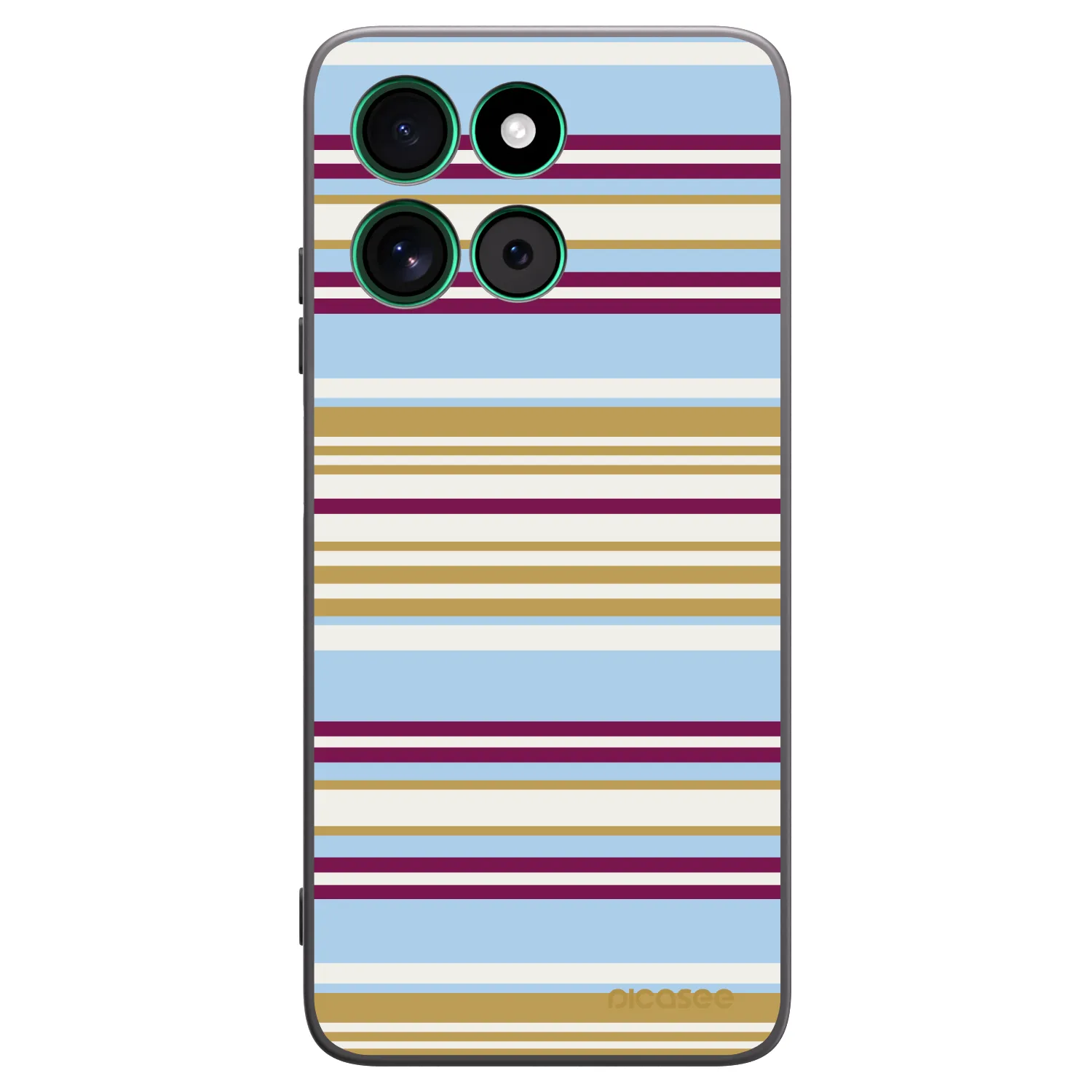 Picasee crna silikonska maskica za Motorola Moto G57 Power - Souvenir