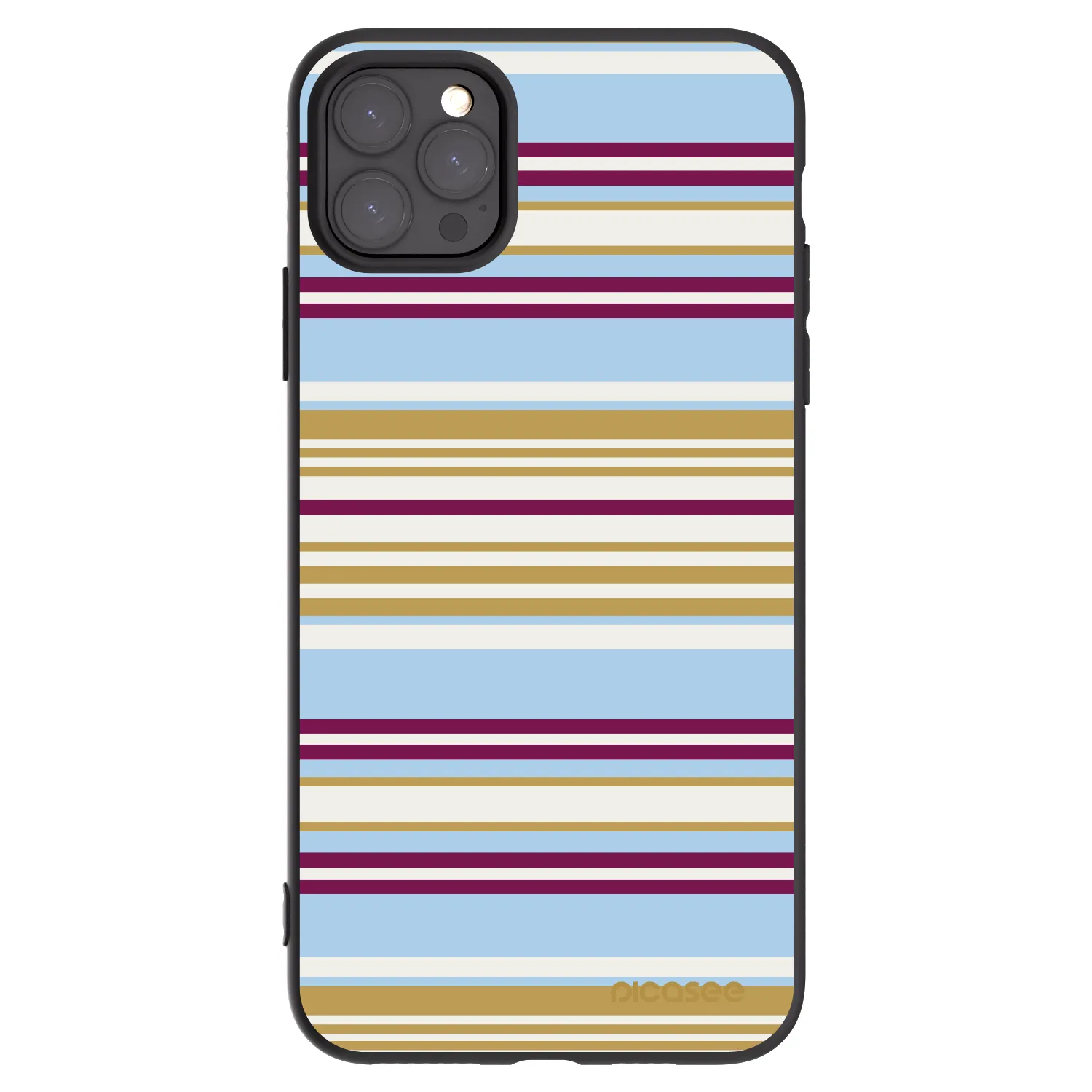 Picasee crna silikonska maskica za Apple iPhone 11 Pro Max - Souvenir