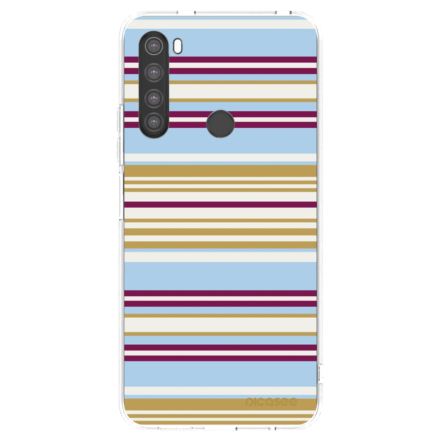 Picasee silikonska prozirna maskica za Xiaomi Redmi Note 8 - Souvenir