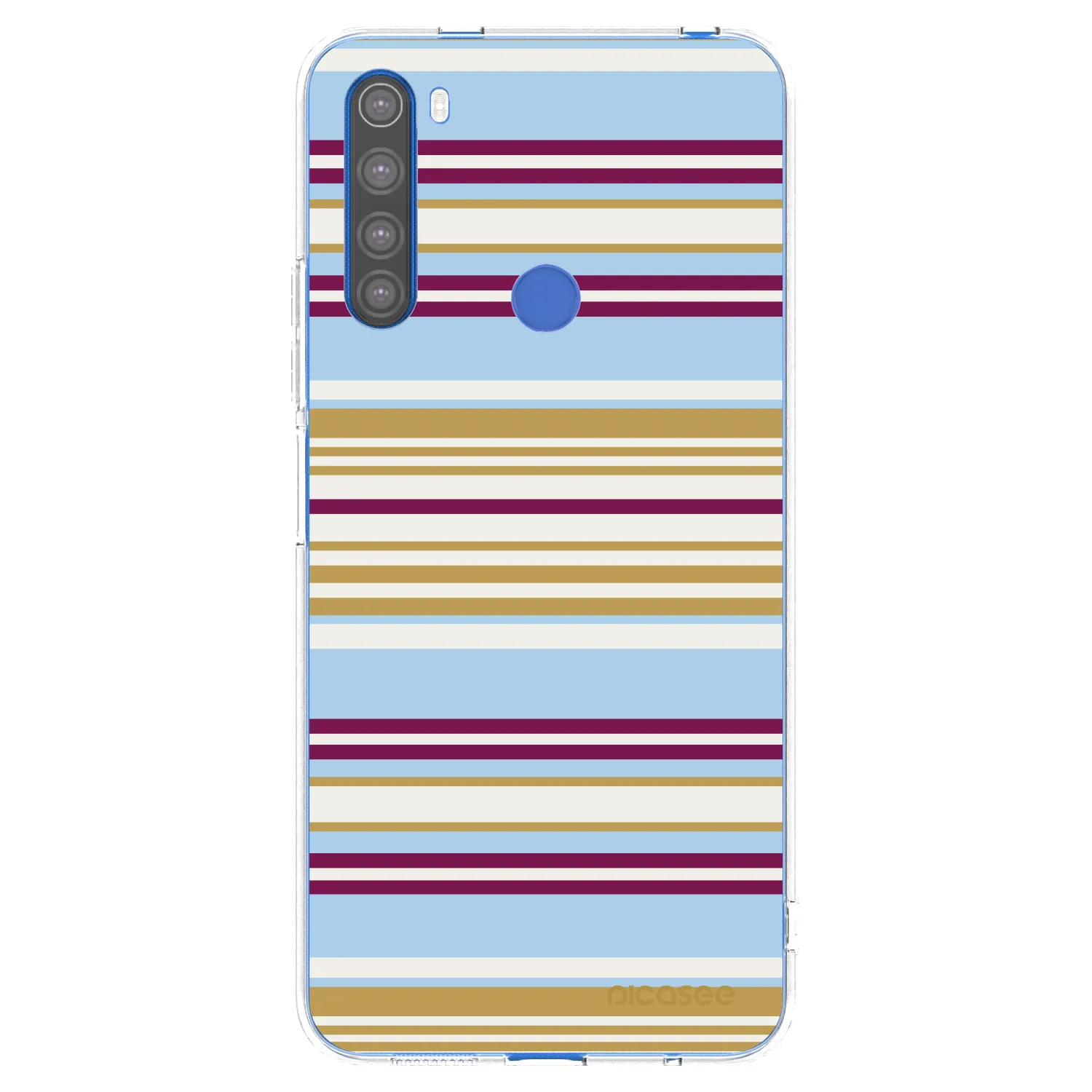 Picasee silikonska prozirna maskica za Xiaomi Redmi Note 8T - Souvenir