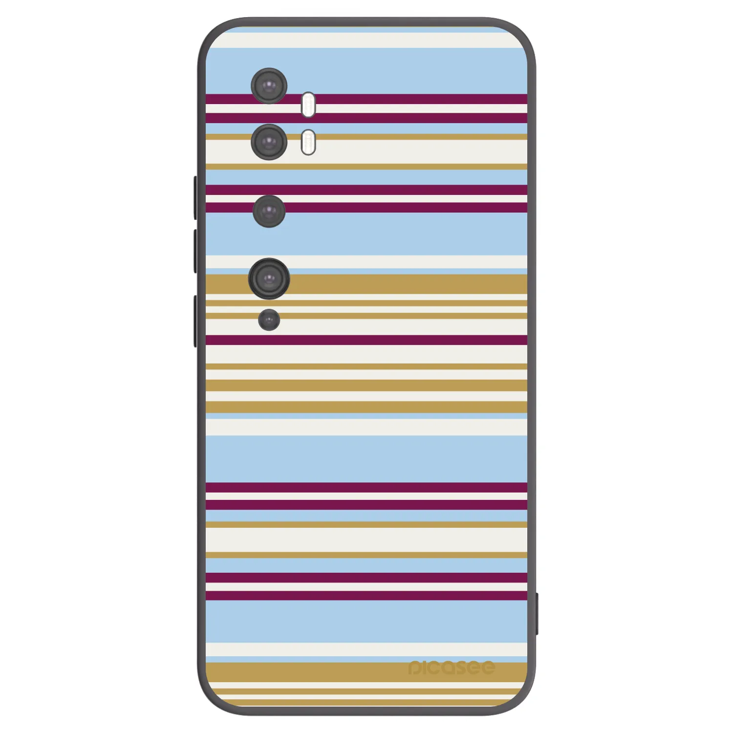 Picasee crna silikonska maskica za Xiaomi Mi Note 10 (Pro) - Souvenir