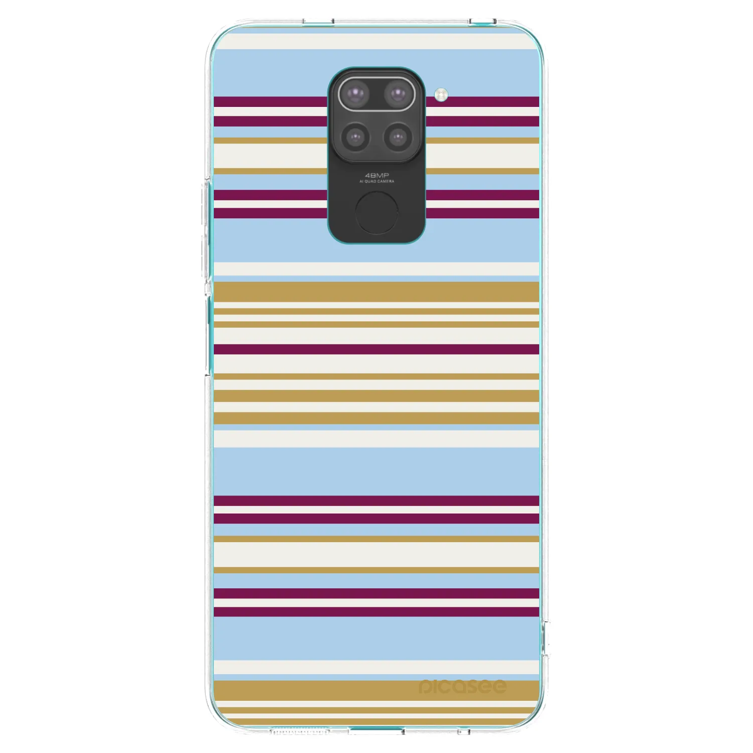 Picasee crna silikonska maskica za Xiaomi Redmi Note 9 - Souvenir