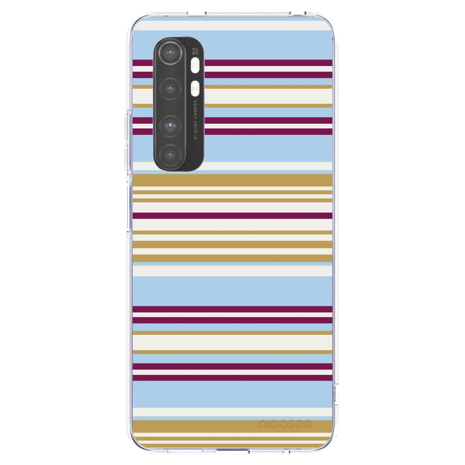 Picasee silikonska prozirna maskica za Xiaomi Mi Note 10 Lite - Souvenir