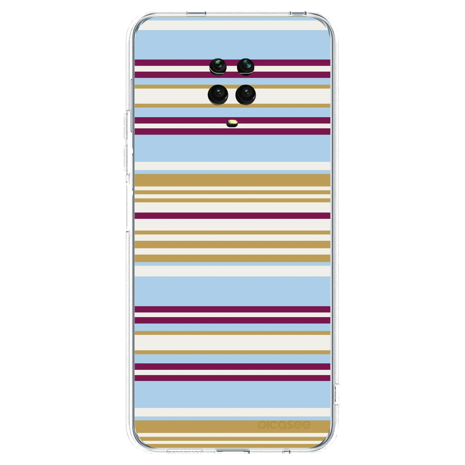 Picasee silikonska prozirna maskica za Xiaomi Redmi Note 9S - Souvenir
