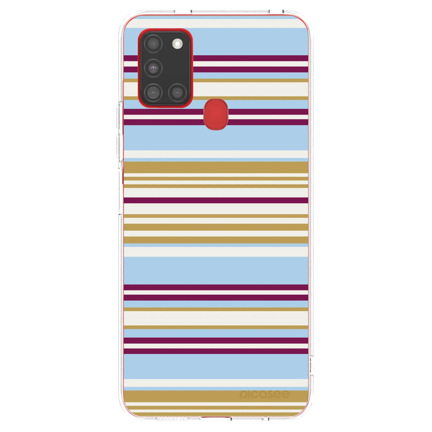 Picasee silikonska prozirna maskica za Samsung Galaxy A21s - Souvenir
