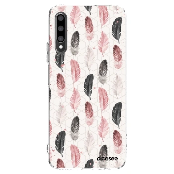 Picasee silikonska prozirna maskica za Honor 9X Pro - Feather 2