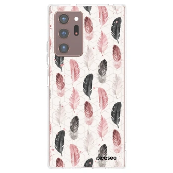 Picasee silikonska prozirna maskica za Samsung Galaxy Note 20 Ultra - Feather 2