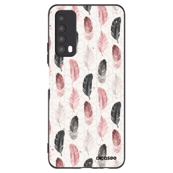 Picasee crna silikonska maskica za Huawei P Smart 2021 - Feather 2