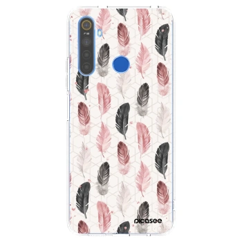 Picasee silikonska prozirna maskica za Realme 5 - Feather 2