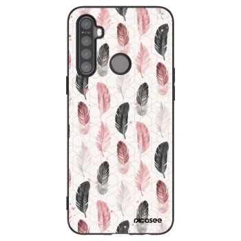 Picasee crna silikonska maskica za Realme 5 - Feather 2