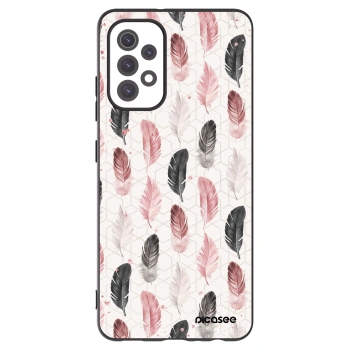 Picasee crna silikonska maskica za Samsung Galaxy A32 5G A326B - Feather 2