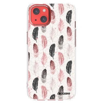 Picasee silikonska prozirna maskica za Apple iPhone 13 - Feather 2