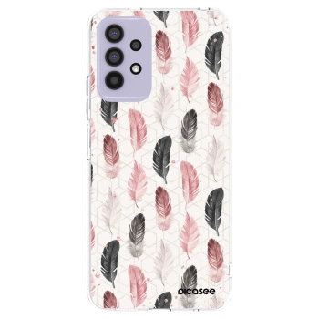 Picasee silikonska prozirna maskica za Samsung Galaxy A32 4G SM-A325F - Feather 2