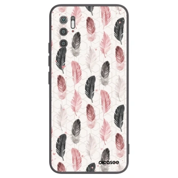Picasee crna silikonska maskica za Xiaomi Poco M3 Pro 5G - Feather 2