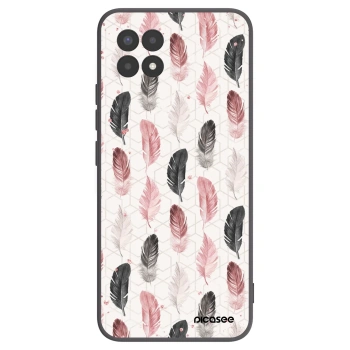 Picasee crna silikonska maskica za Realme 8i - Feather 2