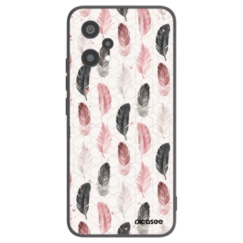 Picasee crna silikonska maskica za Realme 9 Pro 5G - Feather 2