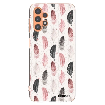 Picasee silikonska prozirna maskica za Samsung Galaxy A13 4G A135 - Feather 2