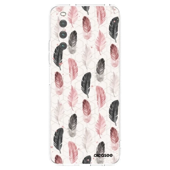 Picasee silikonska prozirna maskica za Sony Xperia 10 IV 5G - Feather 2