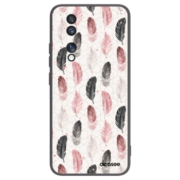 Picasee crna silikonska maskica za Honor 70 - Feather 2