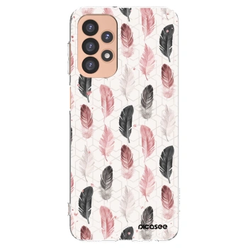 Picasee silikonska prozirna maskica za Samsung Galaxy A23 A236B 5G - Feather 2