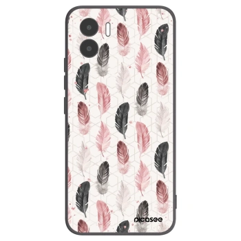 Picasee crna silikonska maskica za Xiaomi Redmi A1 - Feather 2