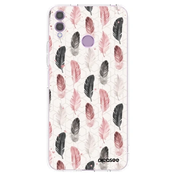 Picasee silikonska prozirna maskica za Honor 8X - Feather 2