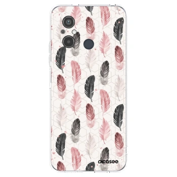 Picasee silikonska prozirna maskica za Xiaomi Redmi 12C - Feather 2