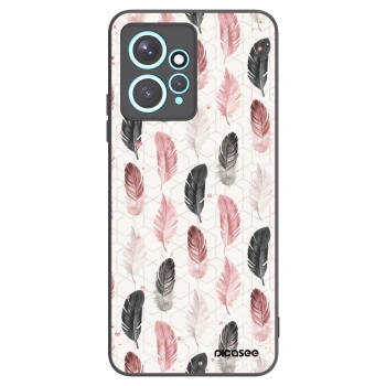 Picasee crna silikonska maskica za Xiaomi Redmi Note 12 4G - Feather 2