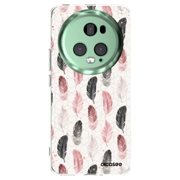 Picasee silikonska prozirna maskica za Honor Magic5 Pro - Feather 2