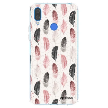 Picasee silikonska prozirna maskica za Huawei Nova 3 - Feather 2