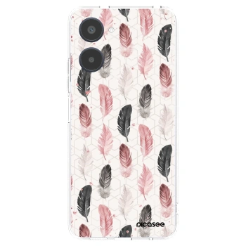 Picasee silikonska prozirna maskica za Realme 10 4G - Feather 2