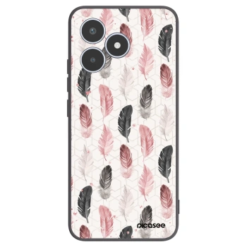 Picasee crna silikonska maskica za Realme C53 - Feather 2