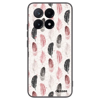 Picasee crna silikonska maskica za Xiaomi Poco X6 Pro - Feather 2