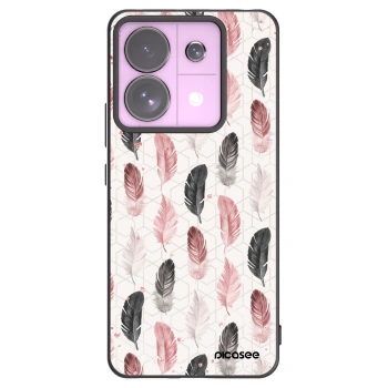 Picasee crna silikonska maskica za Xiaomi Redmi Note 13 Pro 5G - Feather 2