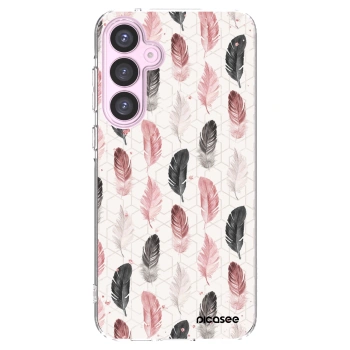 Picasee silikonska prozirna maskica za Samsung Galaxy A55 5G A556B - Feather 2