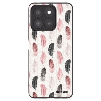 Picasee crna silikonska maskica za Honor X8b - Feather 2