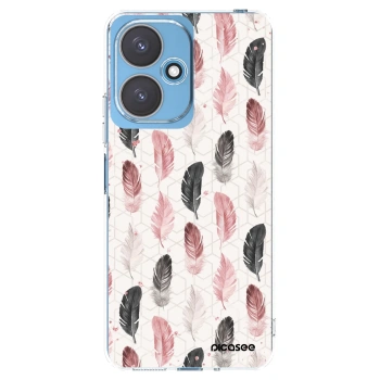 Picasee silikonska prozirna maskica za Xiaomi Redmi 13C 5G - Feather 2