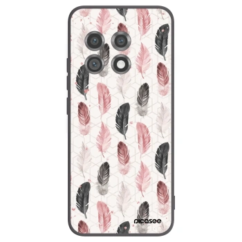 Picasee crna silikonska maskica za OnePlus 11 5G - Feather 2