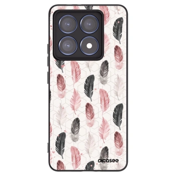 Picasee crna silikonska maskica za Xiaomi 14T Pro - Feather 2