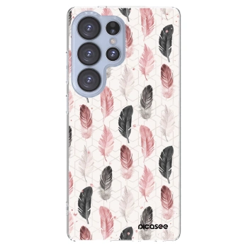 Picasee silikonska prozirna maskica za Samsung Galaxy S25 Ultra 5G - Feather 2